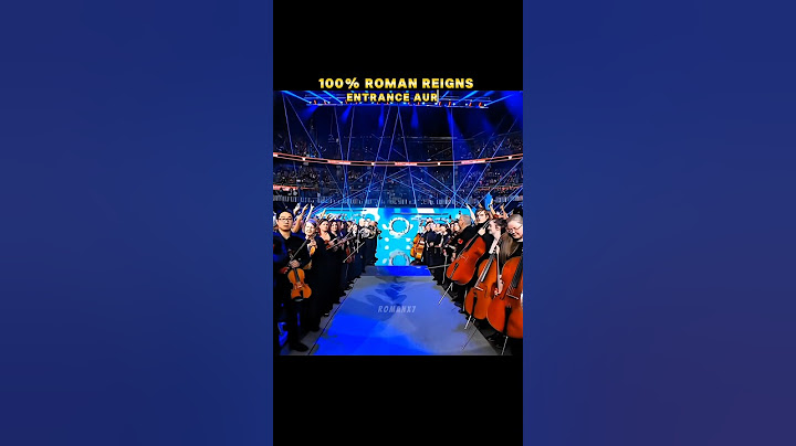 100% Aura Roman Reigns Entrance Edit 🥵 #shorts