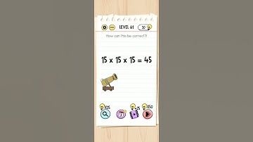 BRAIN 🧠 TEST GAME: LEVEL 61 SOLUTION:)