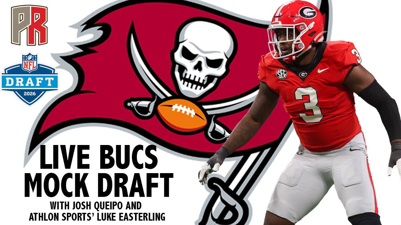 Live Bucs Mock Draft With Josh Queipo And Athlon Sports' Luke Easterling