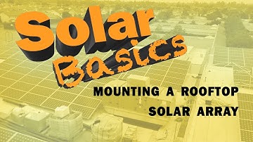 Solar Basics: Where should you mount a rooftop solar array?