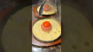 マグマのようなチーズ生ハンバーグ #japanesefood