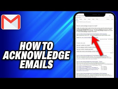 How To Acknowledge Emails -Easy Fix
