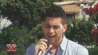 Mahmood si presenta a X Factor Italia 2012