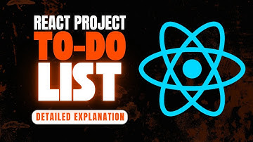 How to Create a To-Do List App in React JS | Beginner Project Tutorial  Web Development Project 2025