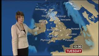 Susan Powell BBC Weather January 11th 2011 HD