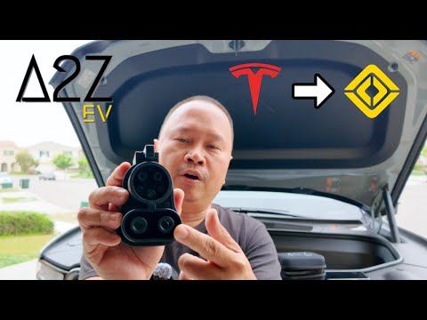 A2Z EV Tesla NACS to CCS1 Adapter for Rivian R1T