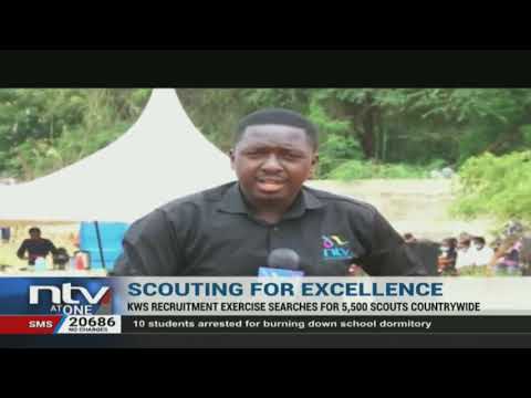 KWS begins recruitment of 5,500 scouts countrywide