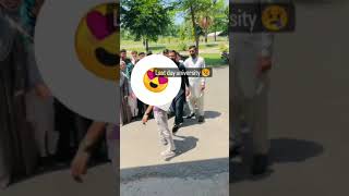 Last Day In University Of Sargodha