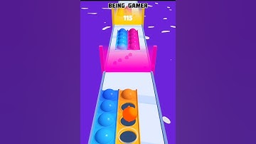 Pop It Run All Levels Walkthrough Gameplay iOS,Android Relaxing Video Update Level #shorts
