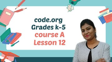 Code.org,Course A- Lesson 12,on the move with events,Coding for Kids hindi-Explained-What is Coding