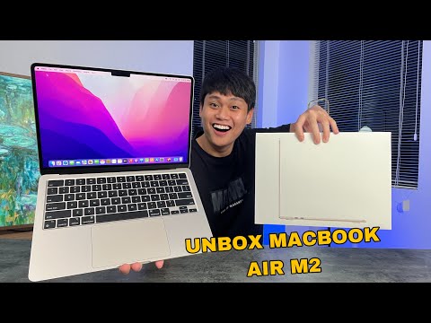 ĐẬP HỘP MACBOOK AIR M2 SIÊU ĐẸP!!!