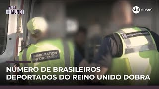 Por que tantos brasileiros estão sendo deportados do Reino Unido? Especialista explica | #MapaMundi
