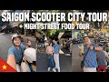 Vietnam vlog  saigon scooter city tour  night street food tour  ivan de guzman