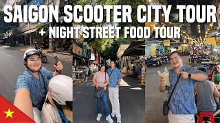 VIETNAM VLOG • Saigon Scooter City Tour + Night Street Food Tour | Ivan de Guzman