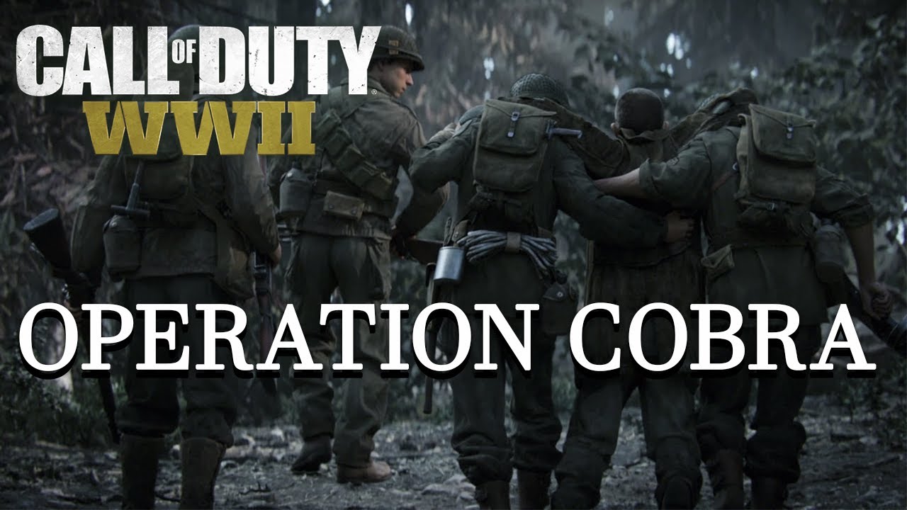 COD WWll | Operation Cobra | Gameplay - YouTube