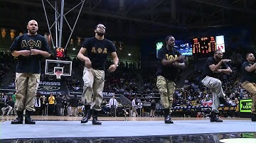 Alpha Phi Alpha step team