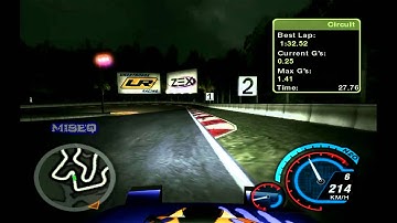 NFSU2 | Bayview Speedway Track 5 | 0:59.38/40 | Former WR [60fps]