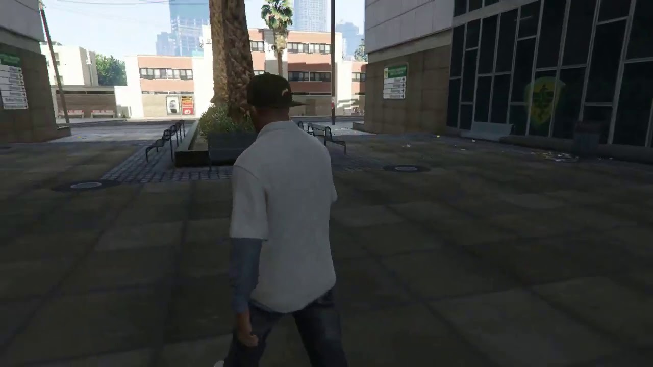 Gta 5 Franklin Out Of The Hospital After Wasted
