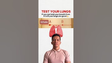 How much can you hold your breath? Test your lungs 🫁