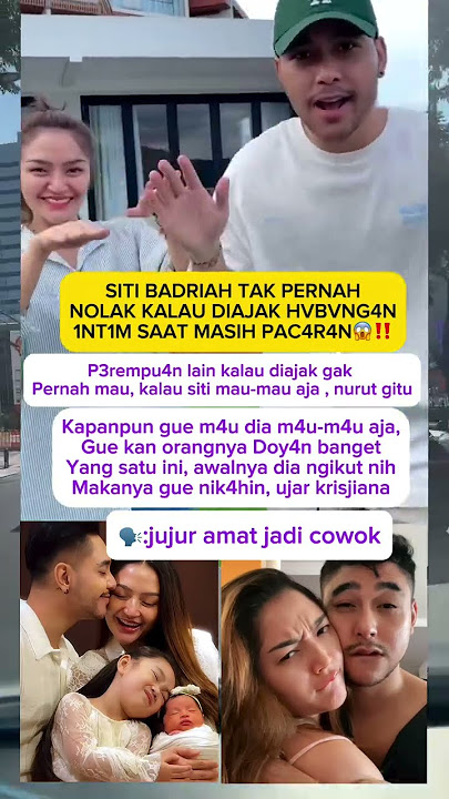 jujur banget suaminya siti badriah #viral #artis #trending