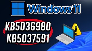 fix update kb5036980 / kb5037591 not installing or downloading on windows 11 - 23h2/22h2