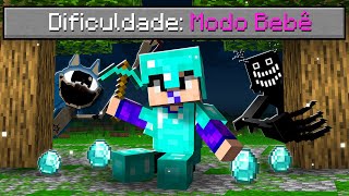 Thumbnail for Adicionei DIFICULDADE BEBE vs MINECRAFT de TERROR!