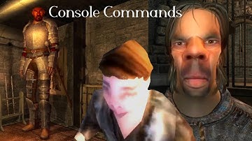 Oblivion With Console Commands