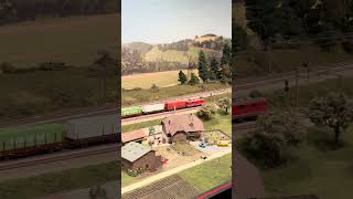 HO Scale Model Trains at The Railways Kaeserberg  #train #modeltrainlayout #modelrailwaylayout