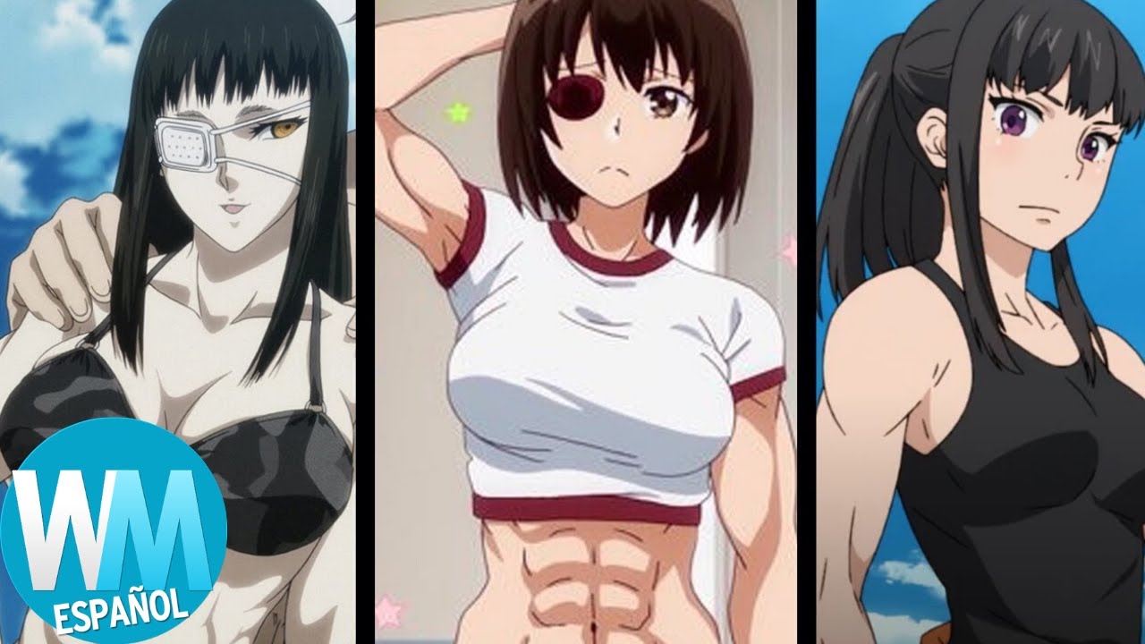 Mujeres musculosas anime