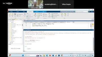 Day-2 Session-1 Numerical Methods, Computation, and Optimization using C and MATLAB Programming