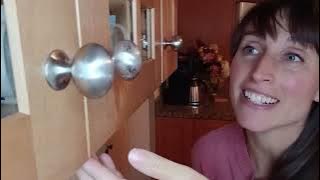 Review of homdiy 30 Pack Cabinet Knobs Brushed Nickel Drawer Pulls HD6050SNB Hardware in my kitchen!