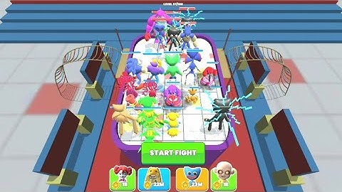 🦕Merge Master Blue Monster 🦕 Part 6 Level 36 To 50 All Monster Killd Android iOS Gameplay