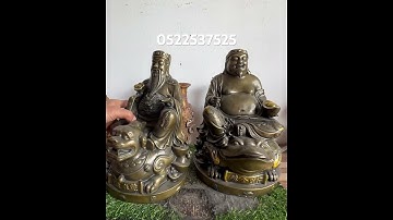 Tượng thần tài thổ địa #đồđồngnguyễnxưa