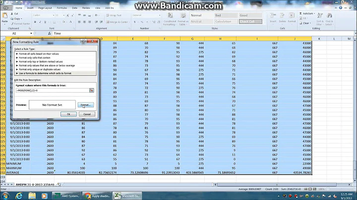 How to Make Alternating Row Colors in Excel 2010 and 2007