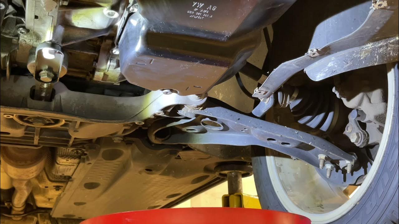 Transmission Fluid Change 2013 Volkswagen Tiguan, Asin 09M automatic