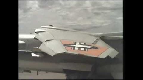 Vought F-8 Crusader .The most innovative aspect of the design was the variable-incidence wing