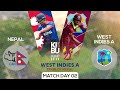 Nepal vs west indies a  tour of nepal  kantipur max live  match 02  28 april 2024
