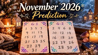 Pick ➡️Month Of November 2026 Prediction It’s Fated Hindi Tarot 