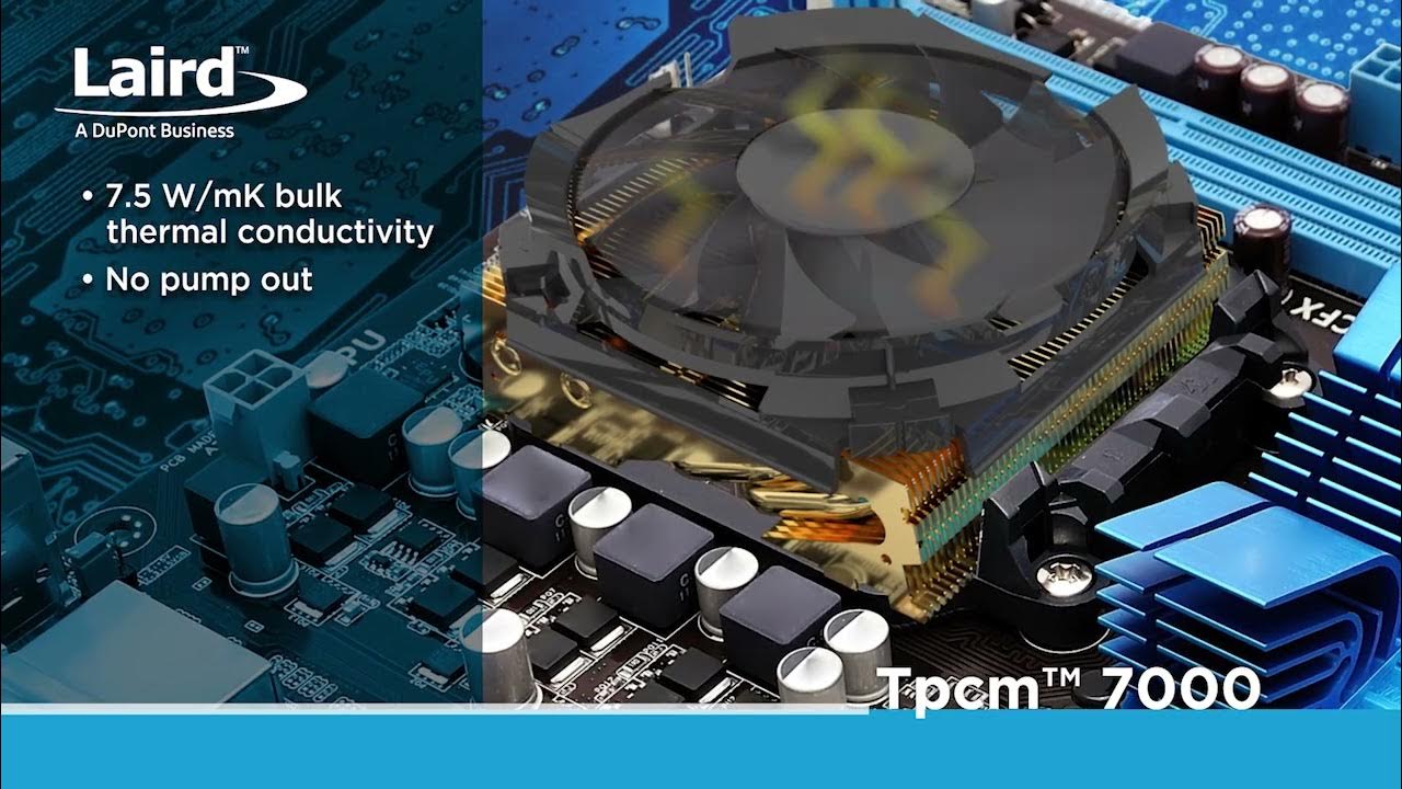 LAIRD Tpcm7000 High Performance Phase Change Material - YouTube
