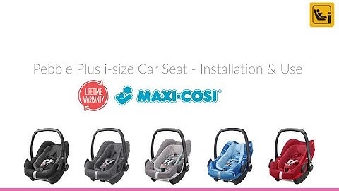 Maxi Cosi Pebble Plus i-size Car Seat Store Demo - Direct2Mum