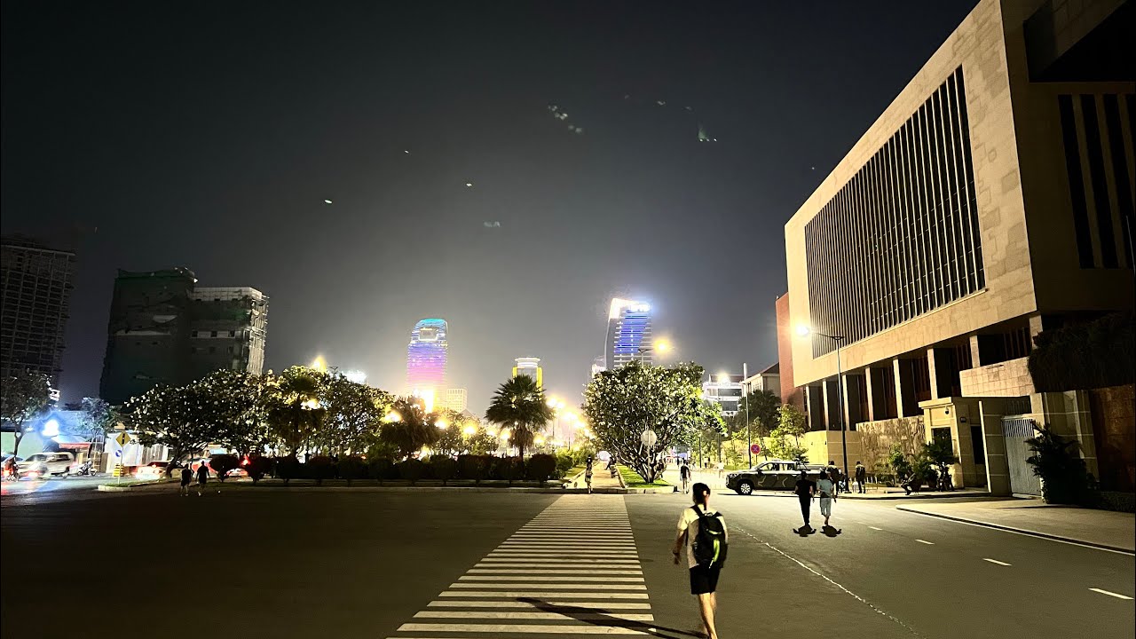 Some Glimpses of Daily Evening Life in Phnom Penh