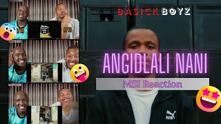 MSI - angidlali nani (feat. blxckie) prod. Herc Cut The Lights [ ] -REACTION