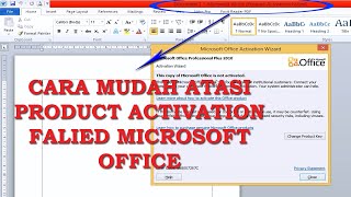 Atasi Product Activation Falied Microsoft Office screenshot 2