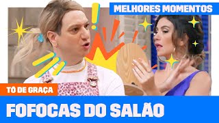 Maico e seu SALÃO SHUBAKA'S COIFFEUR estão BOMBANDO | Tô De Graça | Melhores Momentos