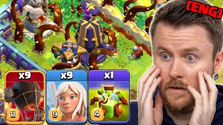 NEW TOWN HALL 16 FAVORITE Strategy with OVERGROWTH SPELL (Clash of Clans)