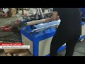 Manual Paper Tube Core Cutting Machine With Multi Knives