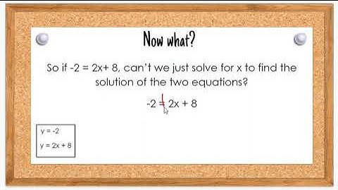 Lesson 4.3A Substitution Notes Video 1