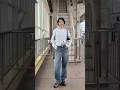 新幹線に乗った日の私服🚅アイテムの詳細は概要欄に載せています🫶🏼