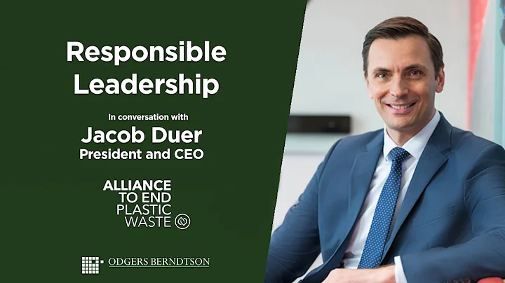 Responsible Leadership: An interview with President and CEO, Alliance to End Plastic Waste