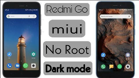 Redmi go ma miui installed no root || redmi go miui change || redmi go ui change ||